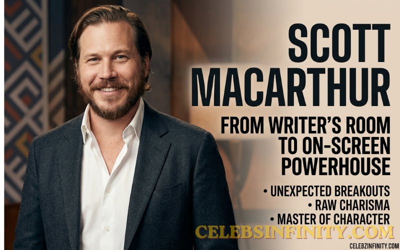 Scott MacArthur is a 46-year-old actor and screenwriter with a $1.5 million net worth, famous for Fox's The Mick.